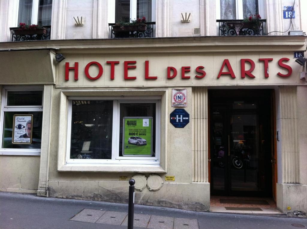 פריז Hotel Des Arts מראה חיצוני תמונה